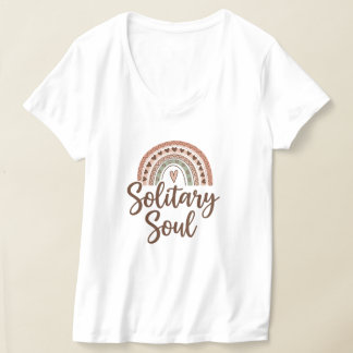 Boho Stil solides Soul Design T-Shirt