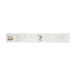 Boho Storybook Dragon Baby Shower Rücksendeadresse