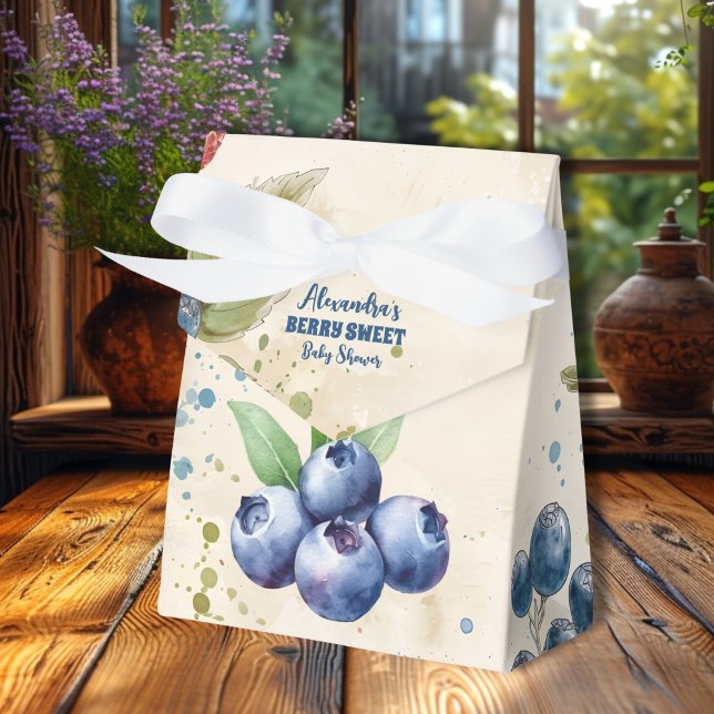 Boho Strawberry Berry Sweet Baby Shower Geschenkschachtel (Von Creator hochgeladen)