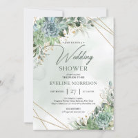 Boho succultus green eucalyptus Polterabend