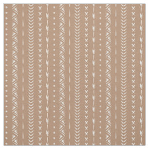 Boho-Südstaaten-Geometrischer-Streifen-Warm-Neutra Stoff