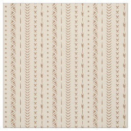 Boho Südwest-Geometrischer Streifen Warm Neutral Stoff