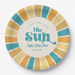 Boho Sun Baby Duschpapier Teller