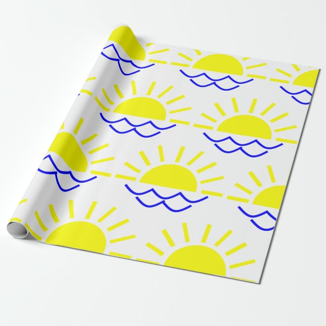Boho Sun Geschenkpapier (Ungerollt)