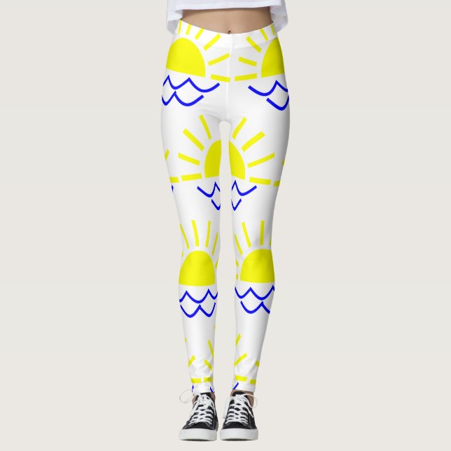 Boho Sun Leggings (Vorderseite)