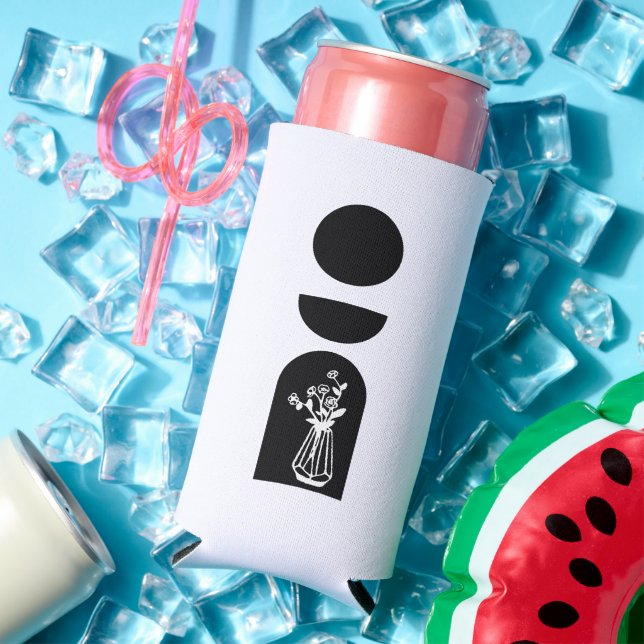 Boho Sun Moon Flower Pot boho bohemian Selters Dosenkühler (In Situ Sommer)