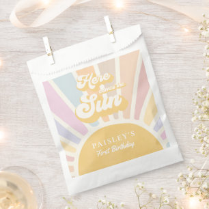 Boho Sunshine 1. Reise um die Sonne Geburtstag Geschenktütchen