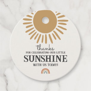 boho sunshine Geburtstagsregenbogen-Liebhaber-Tag Geschenkanhänger