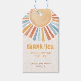 Boho Sunshine Sun Baby Dusche Gefallen Anhänger