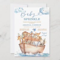 Boho süße Arche Noah geschlechtsneutrale Babyparty
