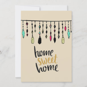 Boho Tassels Housewärming Party lädt ein Einladung