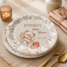 Boho Teddy Bear Baby Shower