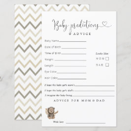 Boho Teddy Bear Baby Shower Predictions Ratschläge