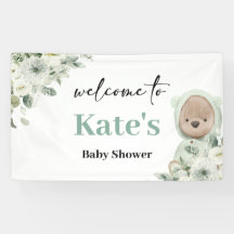 Boho Teddy Bear Bear Bearly Wait Baby Dusche Hinte
