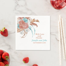 Boho Terracotta Hochzeit mit floraler Wirkung
