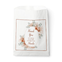 Boho Terracotta Pampas Grass Birthday