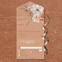 Boho Terracotta Peach & Cream