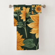 Boho Terracotta Vintage Motif tournesol