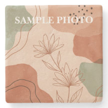 Boho-Terrakotta abstraktes florales benutzerdefini