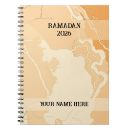 Boho Terrakotta Ramadan Notizblock
