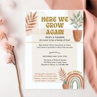 Boho Terrakotta - Wir Wachsen Wieder Baby Sprinkle