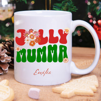 Boho Themed Niedlich Retro Jolly Mumma Individuell Tasse