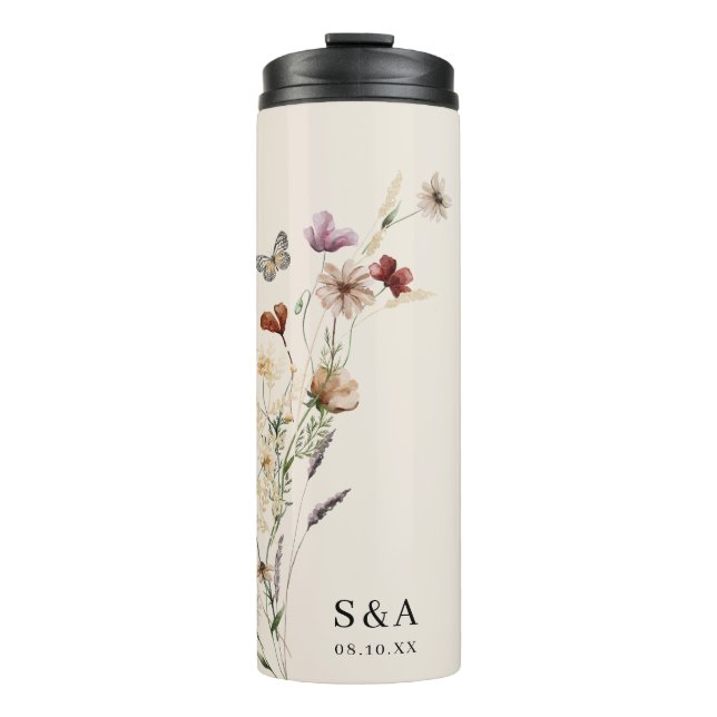 Boho Thermal Tumbler Thermosbecher (Vorderseite)