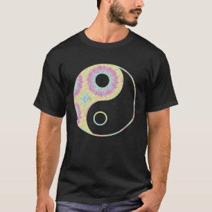 Boho-Tie-Dye-Hippie-Retro-Yin-Yang-Zen-Yoga T-Shirt