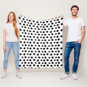 Boho-Tiermuster Fleecedecke