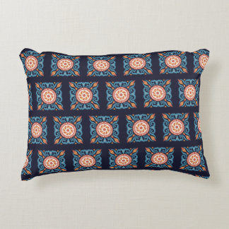 Boho Tile Accent Pillow Dekokissen