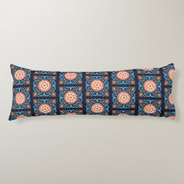 Boho Tile Body Pillow Seitenschläferkissen