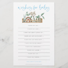 Boho Toys Boy will Baby Showspiel
