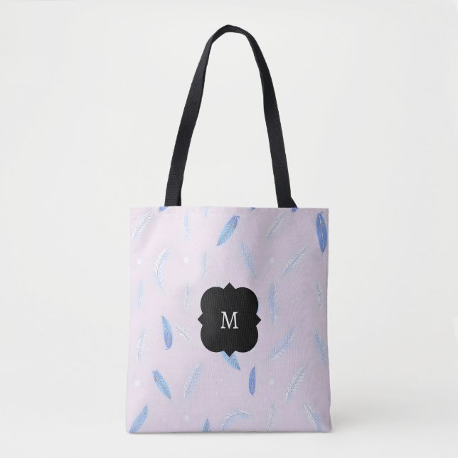 Boho-Trend-Federn Luxus-Kollektion Tasche (Vorderseite)