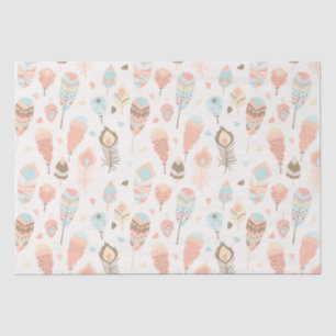 Boho Tribal Woodland Animal Party Gift Bag Seidenpapier