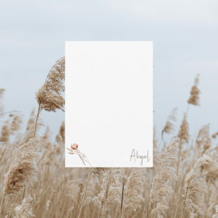 Boho Trocken-Botanik-Dusch-Dankeschön II Dankeskarte