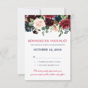 Boho-UAWG RSVP Karte
