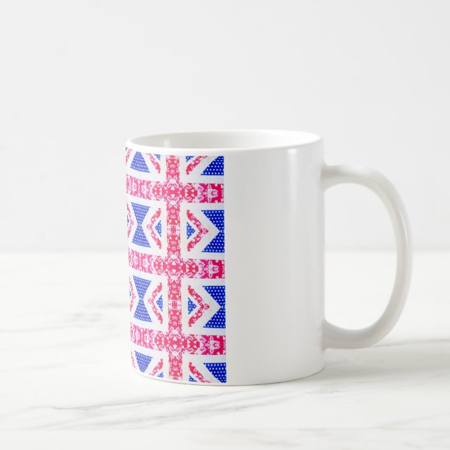Boho Union Jack Kaffeetasse (Rechts)