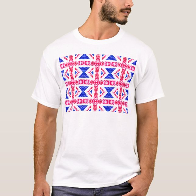 boho union jack T-Shirt (Vorderseite)