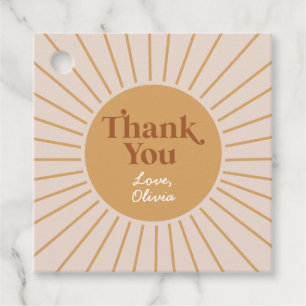 Boho unser kleiner Sonnenschein vielen Dank Geschenkanhänger