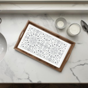 Boho Valentinsgarten Papier-Gästetücher Serviette
