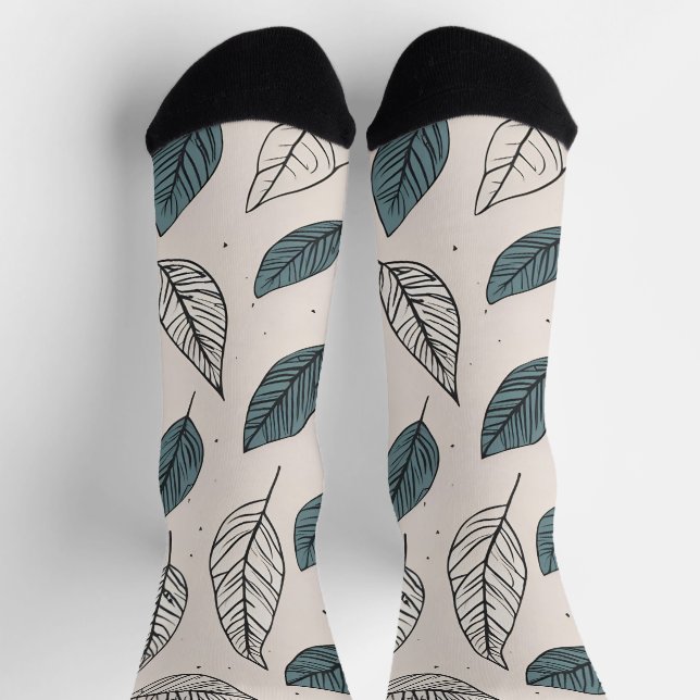 Boho verlasse art socken (Oben)