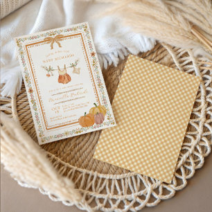 Boho Verlieb dich Baby Shower Mädchen Einladung