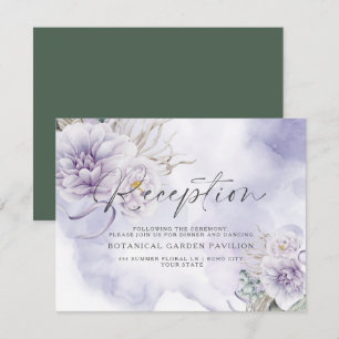 BOHO Very Peri Floral Watercolor Empfang