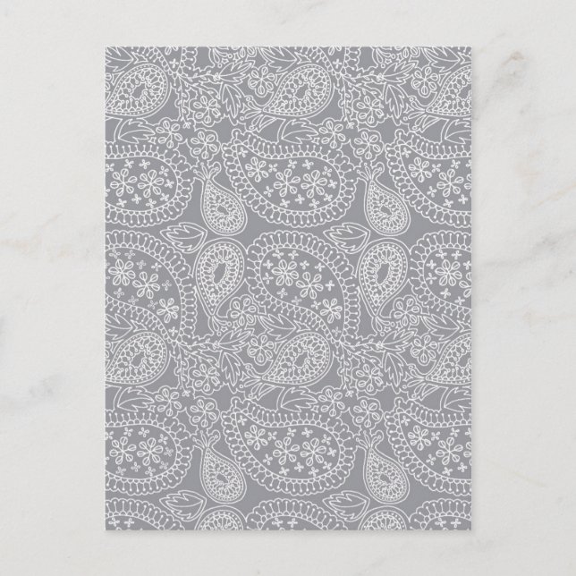 Boho Vintag Postkarte (Vorderseite)