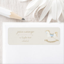 Boho Vintage Schaukelpferd Cowboy Babyparty