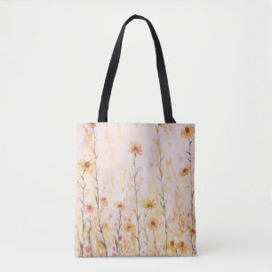 Boho Vintage Wildblumen Tasche