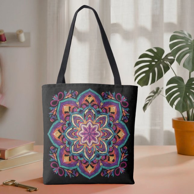 Boho-Volkskunst-Blume Tasche (Von Creator hochgeladen)