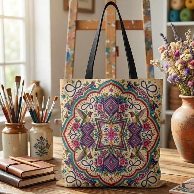 Boho-Volkskunst  Tasche (Von Creator hochgeladen)