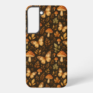 Boho-Waldpilze Herbstfarben Samsung Galaxy Hülle
