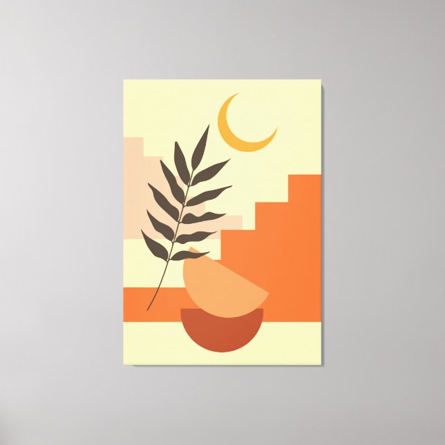 Boho wall Art Leinwanddruck (Vorderseite)